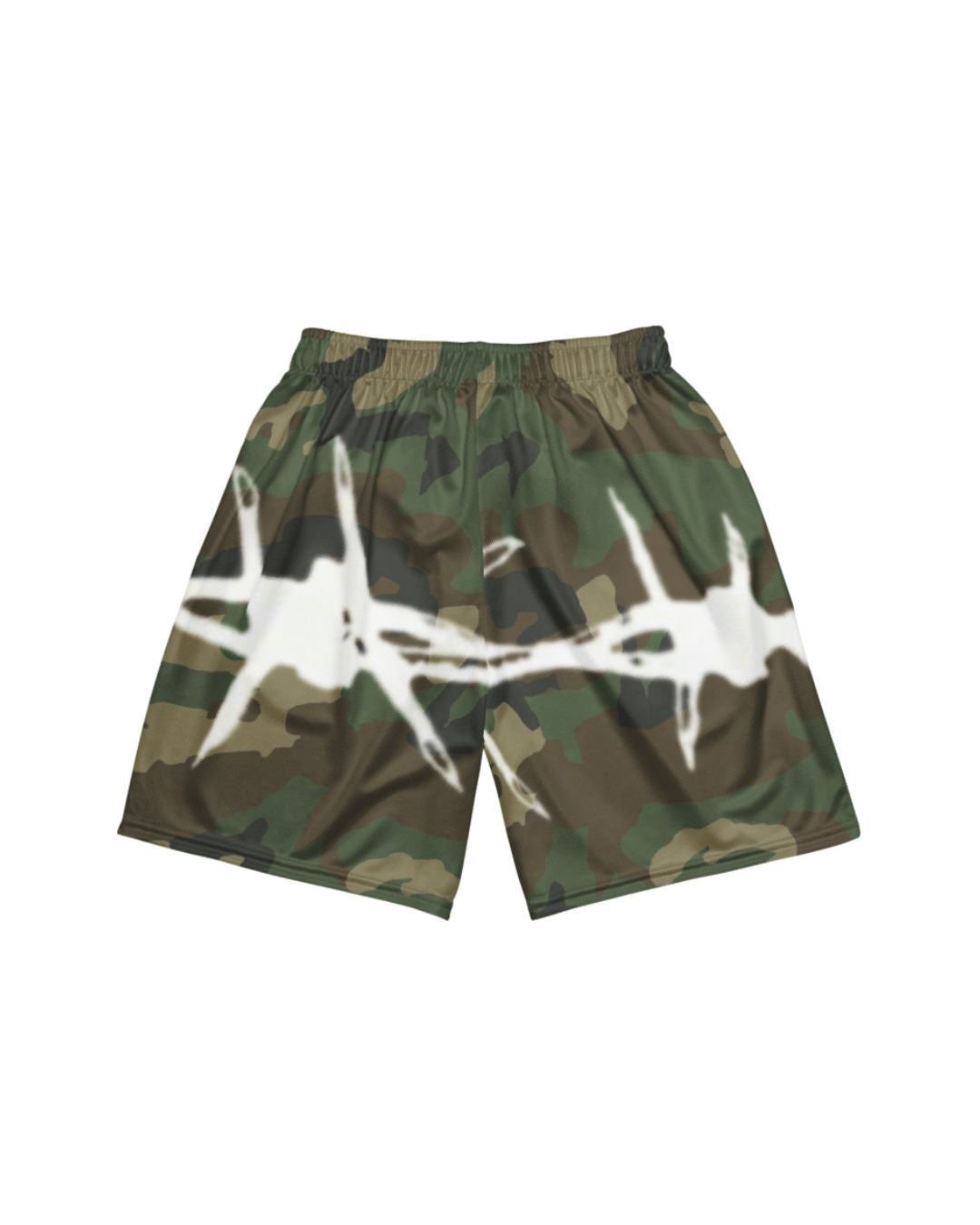 Wc Barbed Wire Mesh Shorts